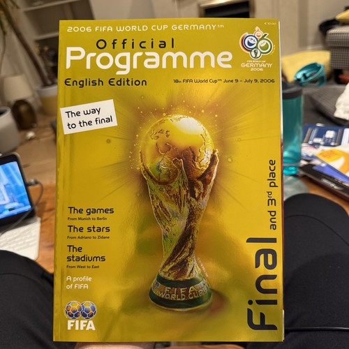 2006 world cup final programme - final,
