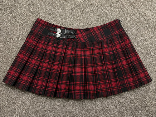 Killstar bat girl mini skirt - girl,