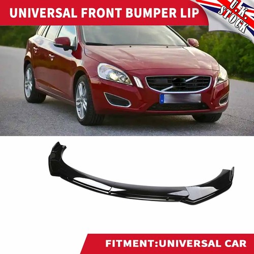 Front bumper lip spoiler - front,