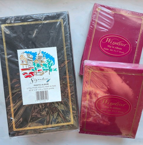 Vintage flip photo albums - vintage,