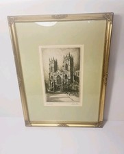Antique Authentic Framed and