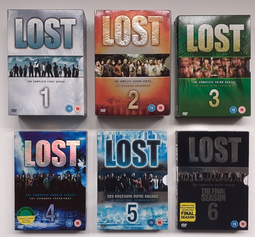 Lost complete seasons 6 - 1-6,