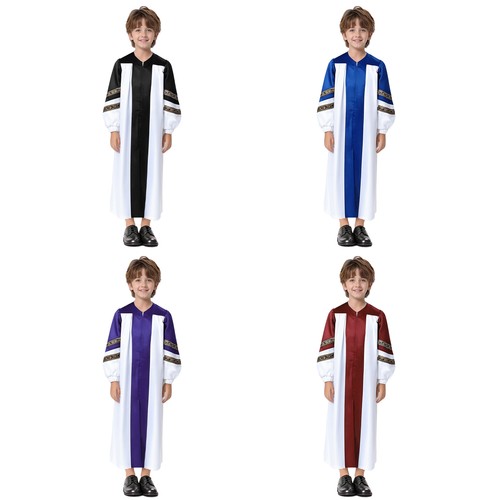Kids boys girls choir robe - uk,
