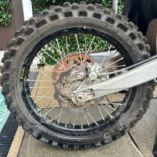 KTM SXF EXCELL EXCEL 19 21 FRONT REAR WHEEL SET 2008 