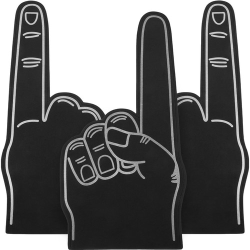 3pcs giant foam finger inch - 3pcs, 18