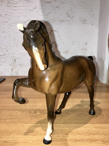 Beswick stallion horse head - stallion,