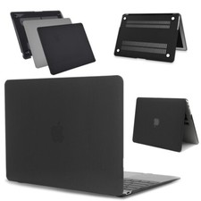 Matted Black Case Cover For Apple MacBook Air Pro 11'' 12'' 13'' 14'' 15'' 16''
