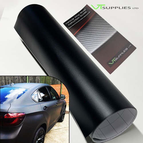 Matt black vinyl - black,