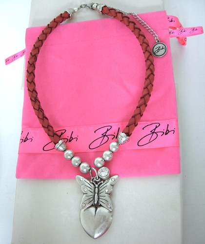 Bibi bijoux red leather - bijoux,