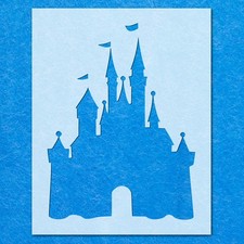 Disney Castle Stencil Stencil