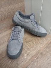 Mens  Grey Suede Vans Beaters Size 6