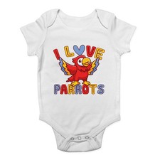 I Love Parrots Tropical Bird