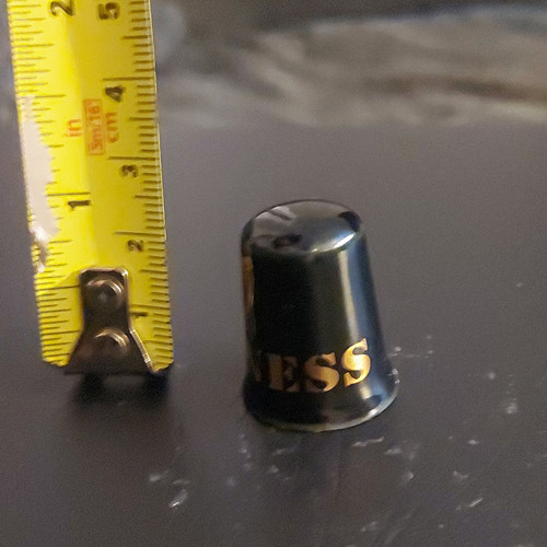 Guinness black ceramic finger - guinness,