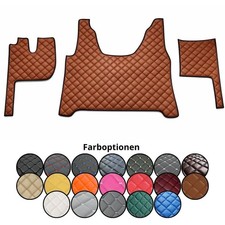Eco Leather Floor Mats Set