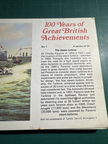 Typhoo tea 100 years - years, of