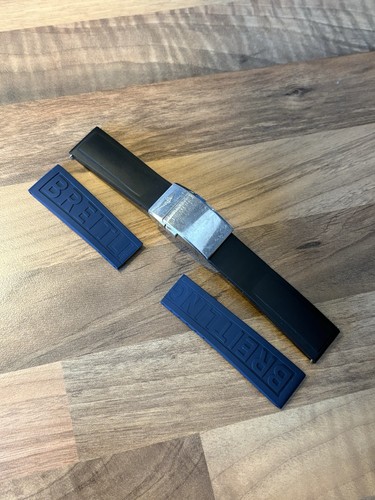 Genuine breitling 20mm - 20mm, black
