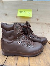 British Army Issue Altberg Brown Boots - Size 9M - GOOD GRADE 1 Condition #BG20