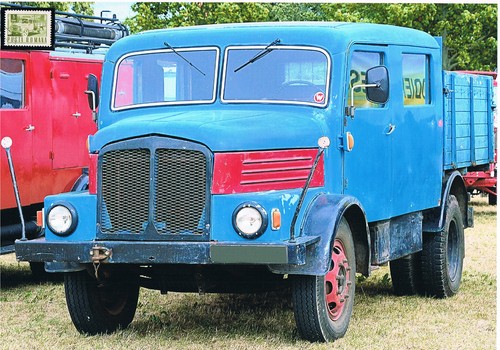 Truck vintage trinket sheet - truck,
