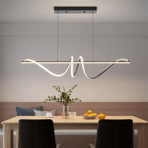 Mikeru 120cm black spiral led - 120cm,