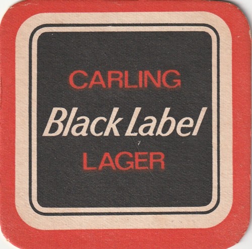 Beer mat carling black - carling,