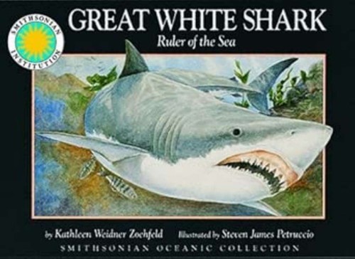 Great white shark ruler of - white, shark,