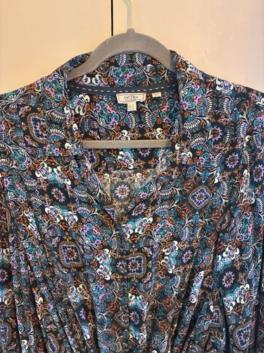 Fat face women teal - face, paisley