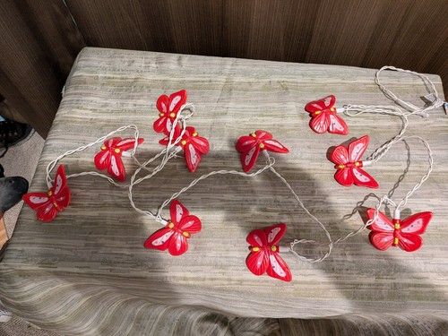 String lighted butterfly - of,