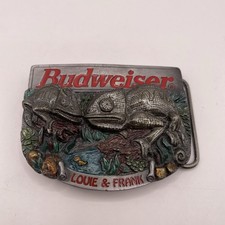 Budweiser Pewter Belt Buckle