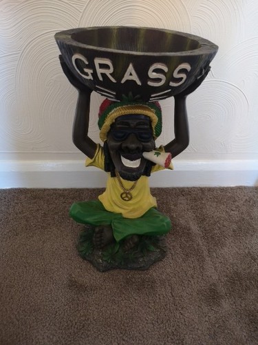 Ashtray ornament rastaman - ashtray,