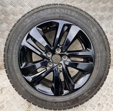 17"PEUGEOT EXPERT(2016-25), GENUINE BLACK ALLOY WHEEL 215 60 17C Vredestein tyre