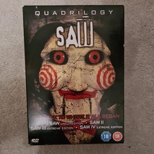 Saw Quadrilogy (DVD, 2008)