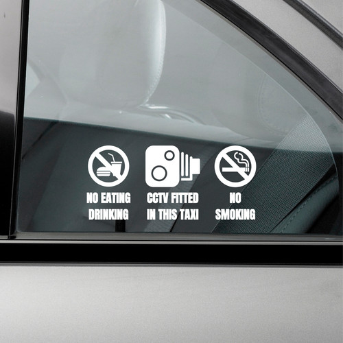 Stickers vehicle no - x,