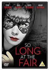 So Long at the Fair DVD (2011) Jean Simmons, Fisher (DIR) cert PG Amazing Value