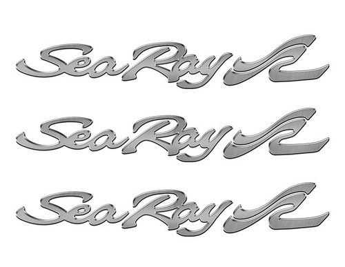 Sea ray boat stickers - 3,