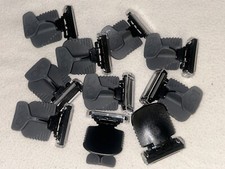 EVO SHAVE BY TOUCH JOBLOT 10 FINGER HELD RAZORS CARBON BLACK UNISEX ALL OVER USE