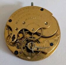 Antique 1875 Waltham 8S Riverside 11 Jewels Pocket Watch Movement. Working.