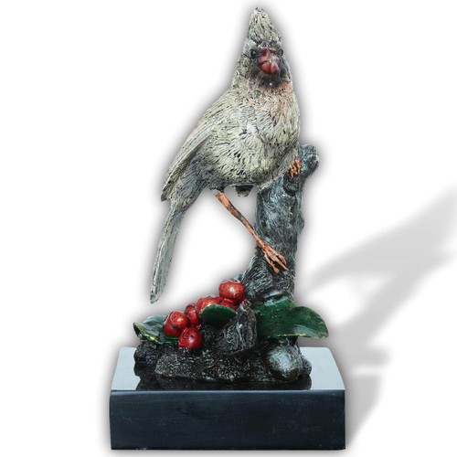 Bronze sculpture bird - , figure
