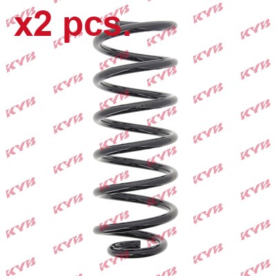 Pcs rear coil springs set - x2,