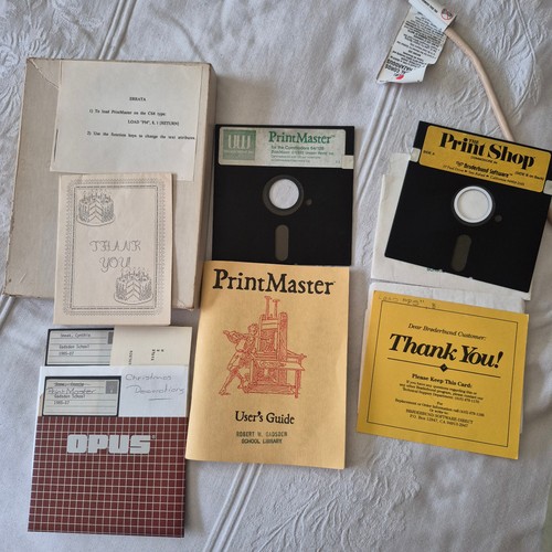 Vtg commodore software lot - commodore, 64