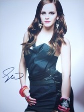Emma watson Signed 8x10 Photo