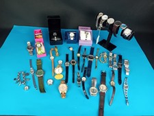 Bundle Of 38x Women's & Men's Wristwatches Untested Spares & Repairs Job Lot