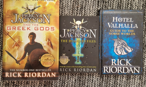 Percy jackson companion books - percy,