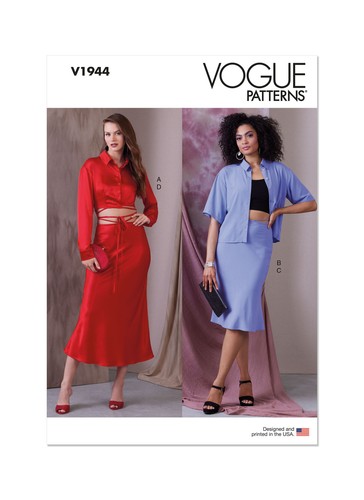 Vogue patterns v1944 tops - patterns,