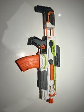 Nerf N-Strike Modulus ECS-10 Gun, One Elite N-Strike Magazine, A Modules Stock