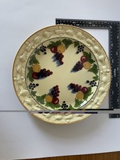 2 x Vintage Rare Adams Titian Ware Plates Large Antique Collectible See Photos 