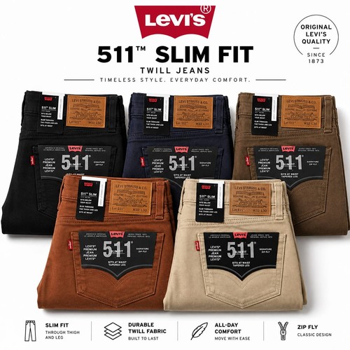 Levi 511 slim - slim, twill
