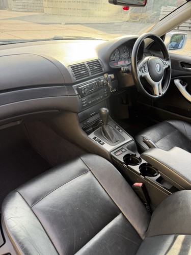 Bmw e46 leather steering - bmw,