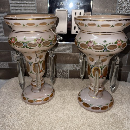Pair antique victorian art - pair,