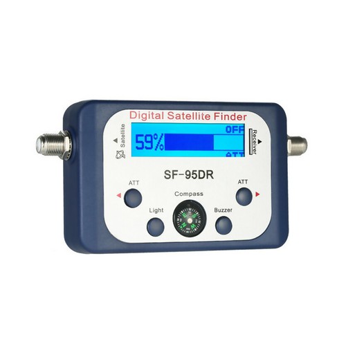 Lcd digital satellite finder - lcd,