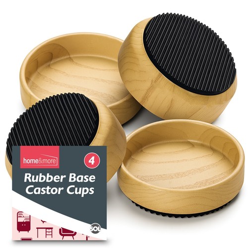 Rubber castor cups - rubber,